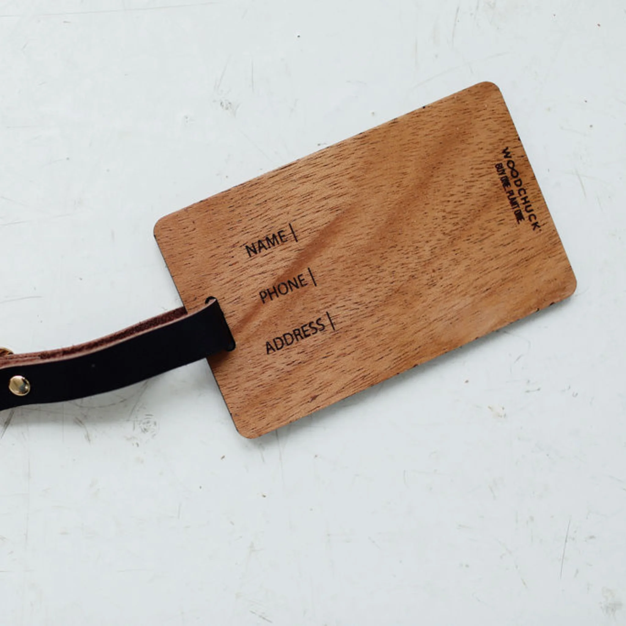 Woodchuck Luggage Tag - Image 3