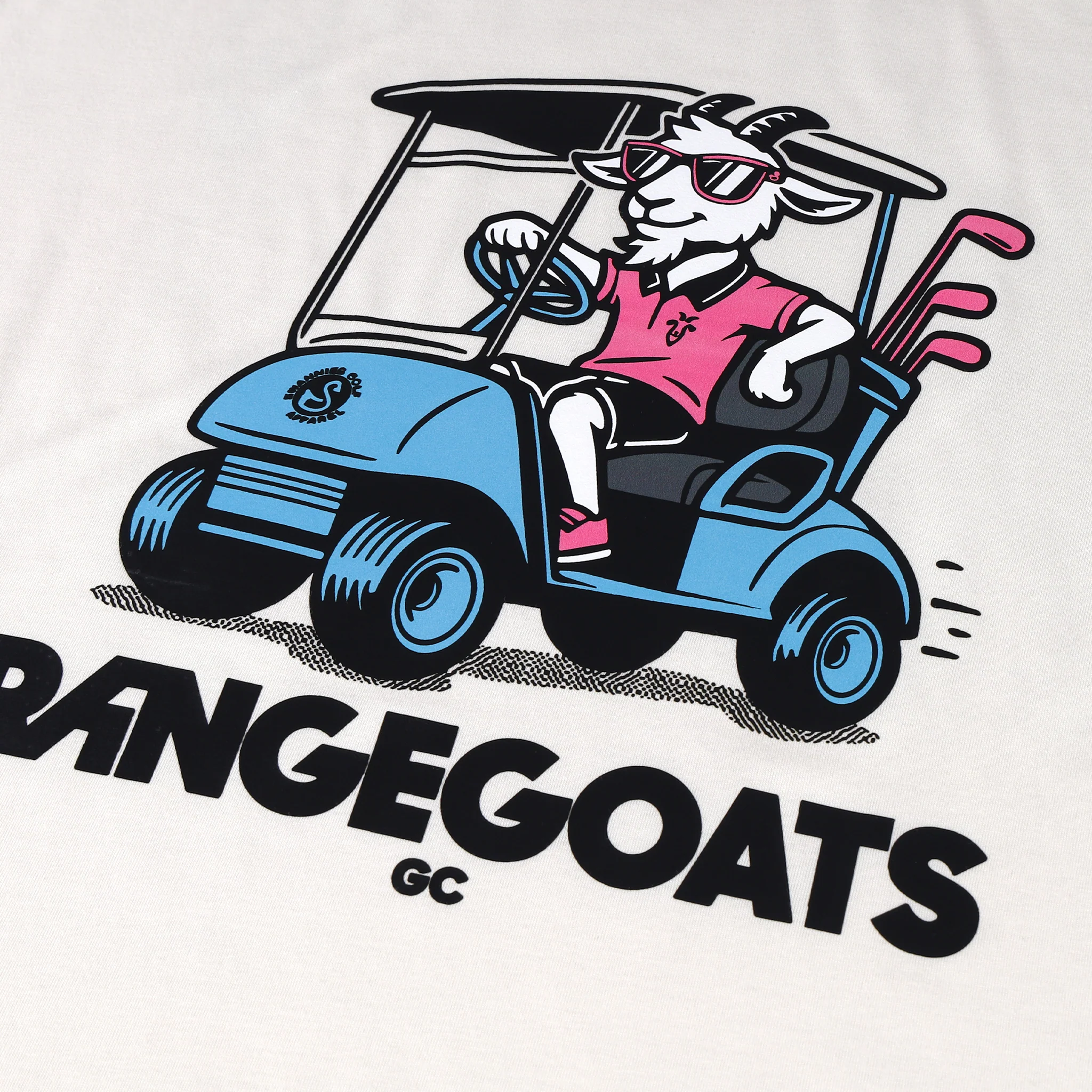 RangeGoats Golf Cart T-Shirt - Image 4