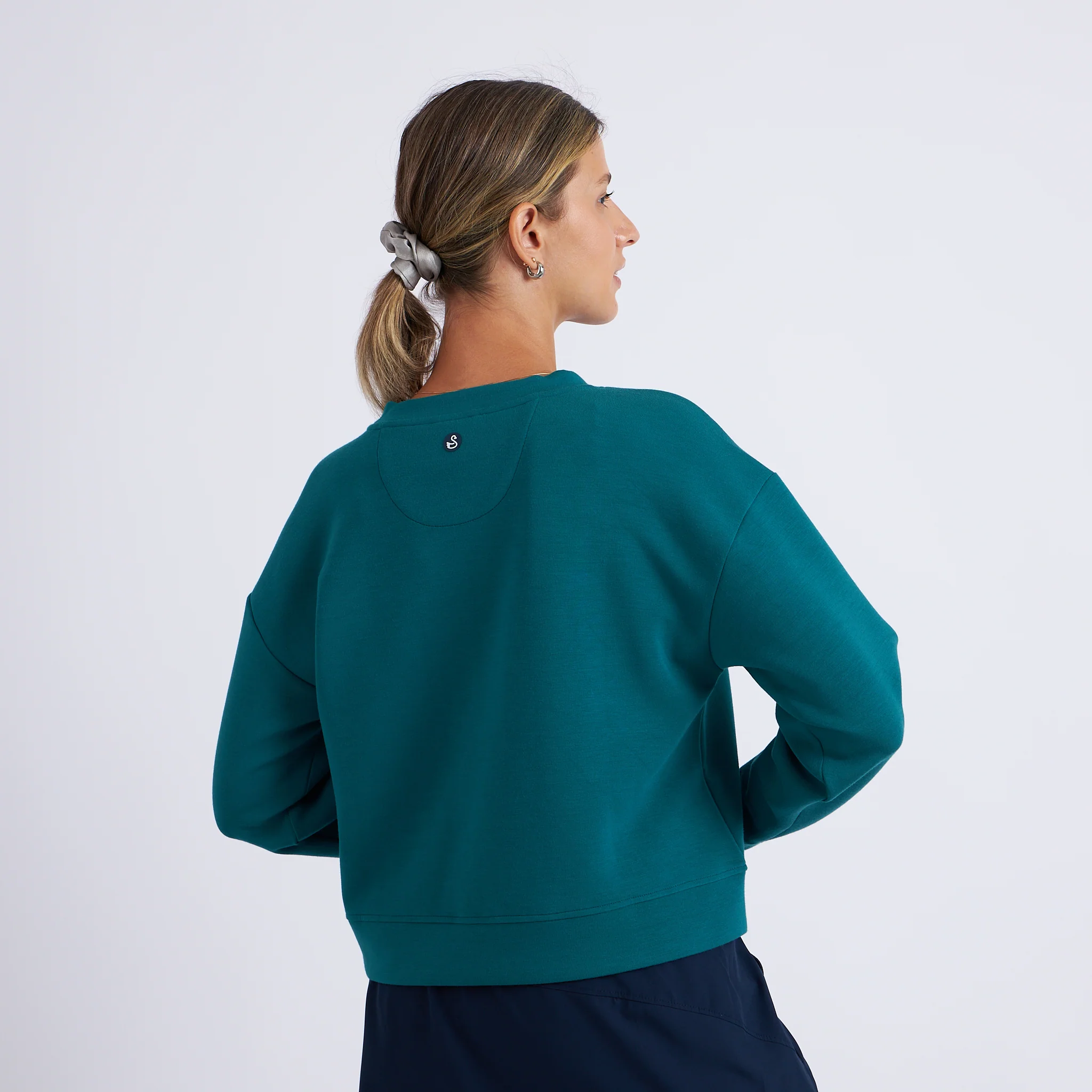 Sienna Cropped Crewneck - Image 7